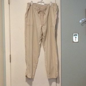 Faded glory linen pants